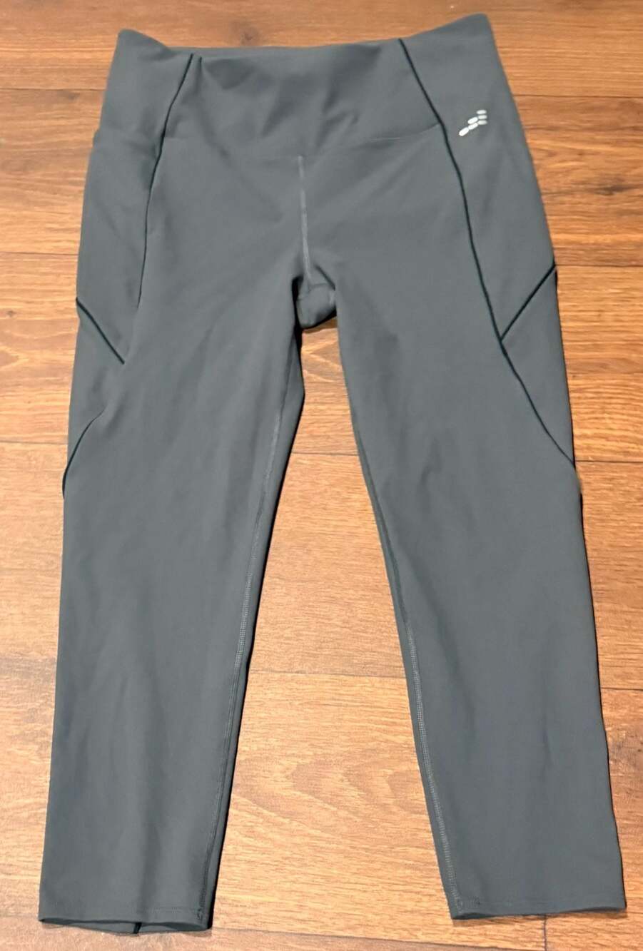 BCG Women's Gray Athletic Leggings Capri Size L